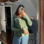 MSU Green Quarter Zip Size M Photo 1