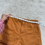 Madewell  Women’s Camp Shorts 2.5” Cotton High Rise in Burnt Sienna Size M Photo 14