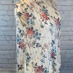 Xhilaration  T-Shirt Floral Print w Lace Trim-Small Photo 3