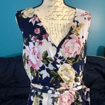 Connected Apparel NWT Floral Chiffon Dress, Size 8 Photo 1