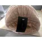 David and Young Quilted Hat Baseball Cap Women's cream Blush Soft Tan Photo 2