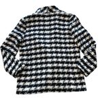 J’envie Black and White Houndstooth Blazer Size 8 Photo 1