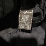 7 For All Mankind  Blazer Womens Black Long Sleeve Tuxedo Size Medium Photo 2