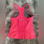 Nike  Bright Pink and Black Athletic Tank Photo 4