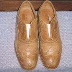 Rag and Bone Womens 6.5 Brown Distressed Leather Laceless Oxfords Photo 3