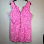 Lilly Pulitzer Target Women's See Ya Later Sheath Mini Dress Pink Sleeveless 14 Photo 6