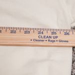 Brandy Melville  Cream Oversized Crewneck Sweatshirt Cotton Blend One Size Photo 5