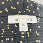 Prologue x Target Black Ground Dot Blouse- Pleated Cuffs- Size XL Photo 6