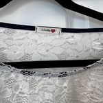 Forever 21 White Lace Long Sleeve Photo 2