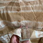 Marc New York $89 Gold White Beige Cream Tan Striped Sleeveless W/belt dress NWT Photo 3