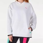 Puma White Mesh Sweatshirt Photo 0