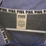 PINK - Victoria's Secret PINK VICTORIA’S SECRET quarter zip sweatshirt purple and gray XS PINK VS top​ Photo 4