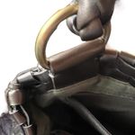 Nine West  Gold Basket Weave Shoulder Bag Purse with internal pockets Photo 4