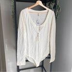 Free People NWT Intimately Dylan Thermal Bodysuit Photo 2