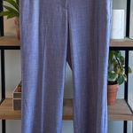 Ann Taylor High-Rise Chambray Bootcut Career Dress Pant Trouser, 12 Photo 0