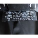 Nicole Miller Vintage 90s Silk Movie Production Actor Actress TV Film Theme Vest Photo 3