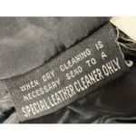 Vintage Wilsons Jacket Womens Sm Black Leather Crop Festival Y2K Western Cowgirl Photo 7