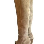 Vince Camuto  Madolee Over The Knee Suede Leather Boho Western Block Heel Size Photo 4
