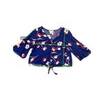 Urban Outfitters Romantics Cropped Floral Top Size L Photo 6