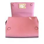 Michael Kors  Mimi Medium Flap Messenger Crossbody Pink Leather NWT Photo 7