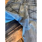 Ariat  Trouser Ella Blue Jeans Women 31S Western Cowgirl Aztec Boho Fringe Flaws Photo 8