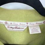 Tommy Bahama Unisex Quarter Zip Mock Neck Long Sleeve Sweater Green Size Large Photo 2