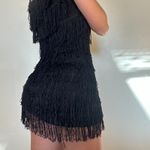 Y2k fringe mini dress the Black Size XS Photo 1