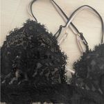Aerie  Black Bralette Lace Photo 1