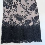 Diane Von Furstenberg  DVF Black 100% Silk Juliet Lace Mini Little‎ Black Dress 8 Photo 3
