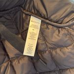 Athleta Whisper Metallic Velvet Insulated Quilted Vest Coffee House, XS Photo 10