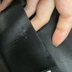 Vintage Black Satin Beaded Flower Mini Purse by Savanna NTW Photo 12