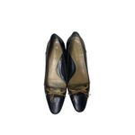 Cole Haan Cole Hann Women Shoes Kitten Heel Fall Autumn Bow size 7.5 Black Photo 9