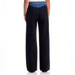 Veronica Beard $495 Taylor wide-leg two-tone jeans 24 Photo 2