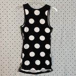 Love Rocks Sequin Polka Dot Tank – Size M Black Photo 4