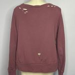 Romeo + Juliet Couture Distressed Sweatshirt M Photo 2