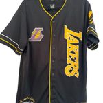 Ultra Game NBA Los Angeles Lakers Jersey Shirt – Men’s Size Large Black Photo 0