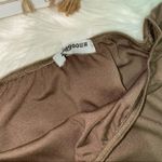 Zeagoo  women’s elbow patch off Shoulder dress. Size L Photo 4