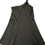 Asymmetric Mini Tennis Dress Green Size L Photo 4