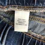 SO  Women's Blue Super High Rise Drawstring Waist Cotton Denim Jogger Size 1/25 Photo 3