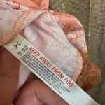 Free People  Satin Lace Night Special Cami Pink Combo Medium NWOT Photo 5