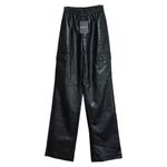 NICHOLAS Edwina Faux Leather Cargo Pants, Black, 0 (US) Black Photo 5