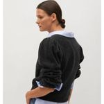 Mango MNG black puff shoulder sweater Photo 13