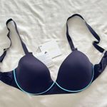 La Perla NWT black underwired bikini top Reggiseno mare F/italy42 Photo 0