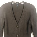 Ann Taylor  Cardigan Womens Small Wool Blend Stretch Career Academia Office Siren Photo 2