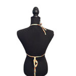 PacSun Small S Bikini Top Swim wear Womens Beads Photo 2