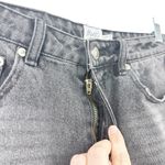 Princess Polly Zaiden Straight Leg High Rise Washed Black Denim Jeans US 6 Photo 6