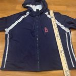 Concepts Sport  women’s Red Sox zip -up hoodie size xlarge. Photo 6