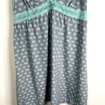 XOXO Gray Lace Trim Babydoll Nightie Sleep Dress Small Adjustable Straps Cute Photo 4