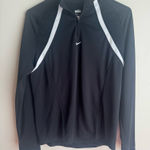 Nike  Black 1/4 Zip FitDry Size Large Womens Photo 0