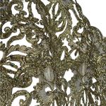 XScape Embellished Embroidered Mikado Party Dress White Gold Size 2 EUC Photo 4